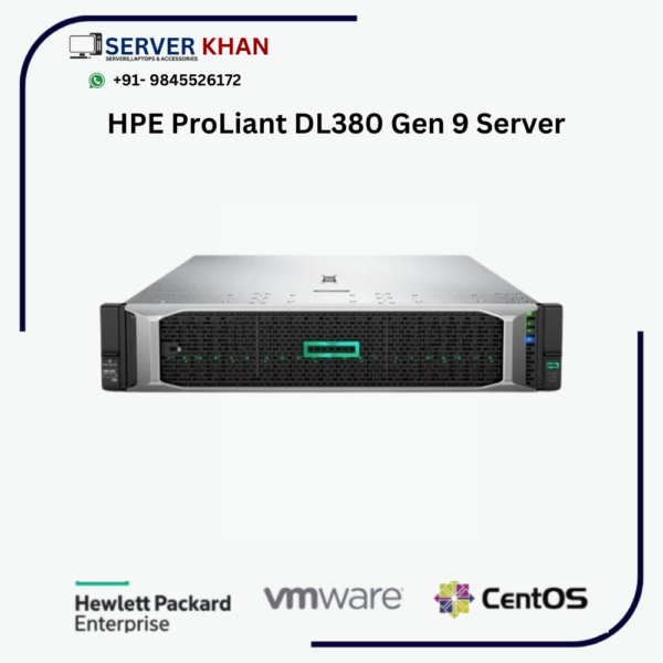 HP ProLiant DL380 G9 Refurbished Server – 2U Rack, 3TB Memory, ₹42,000 Only