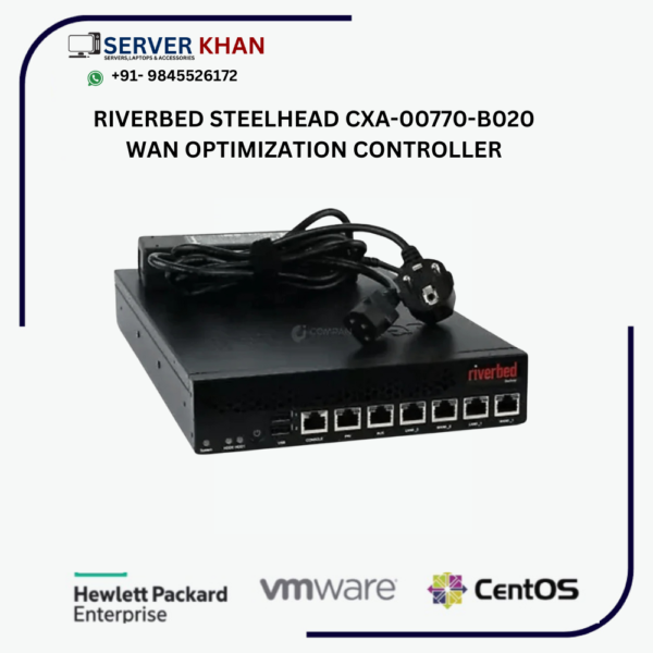 RIVERBED STEELHEAD CXA-00770-B020 WAN OPTIMIZATION CONTROLLER